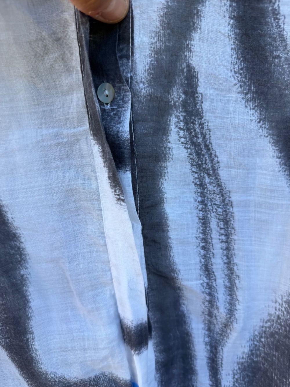 🇦🇺 Linen tunic maxi shirt dress by Banana Blue S Small - Picture 7 of 7